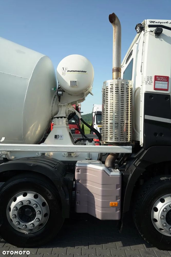 Renault C 430 XLOAD / 8X4 / BETONOMIESZARKA  / GRUSZKA 9.1 M3 / ALUFELGI / EURO 6 / - 16