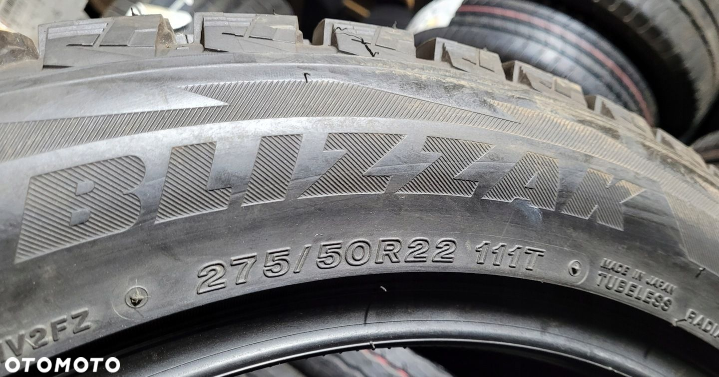 1x Bridgestone Blizzak DM-V2 275/50R22 111T Z626A - 8