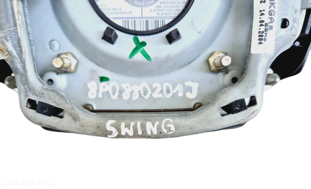 PODUSZKA AIRBAG KIEROWCY AUDI A3 8P | A4 B6 | A6 C5 8P0880201D | 8P0880201J - 23