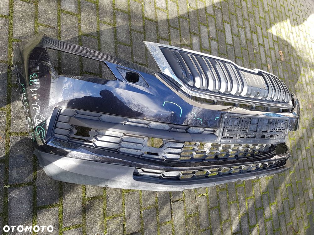 skoda kodiaq zderzak przód atrapa grill 565807221 - 3