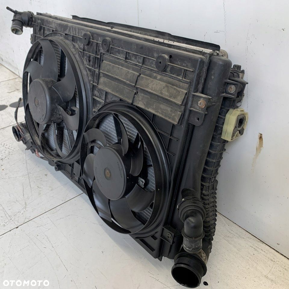 Chłodnica Wody + Wentylatory I Intercooler Vw Passat B6 3C 2.0 Tdi Cbb 09R - 6