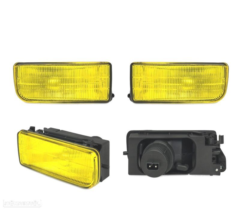 FARÓIS DE NEVOEIRO BMW SÉRIE 3 E36 AMARELO OPACO - 1