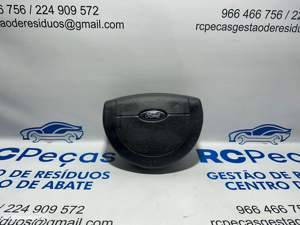 .Airbag Volante Guiador Original Ford Fiesta 5 5S6AA042B85AAZHHD 2002 - 2005 - 1
