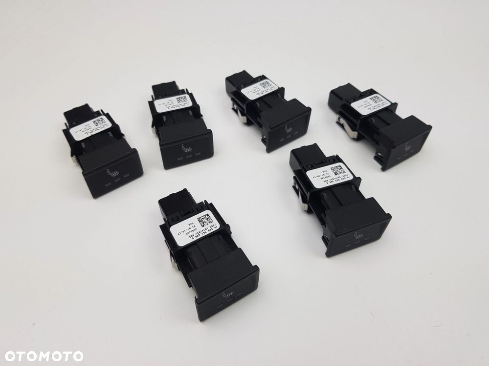 NOWY Przycisk Przełącznik ogrzewania fotela Skoda Octavia III 5E0963106B - 9