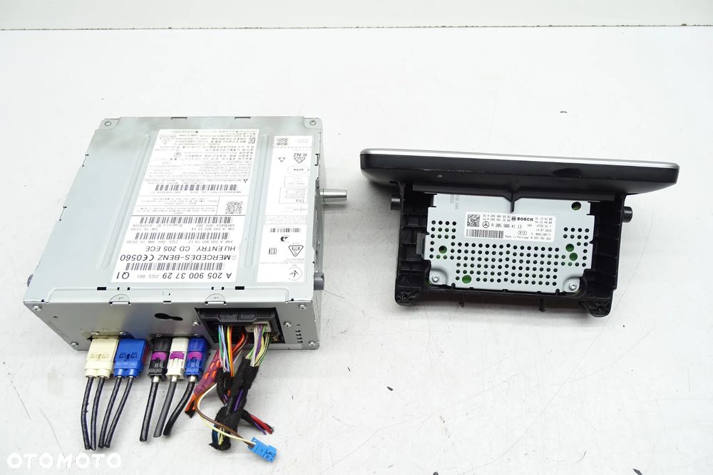 Mercedes C Klasa W205 Radio z wyświetlaczem A2059003729 A2059026902 - 3