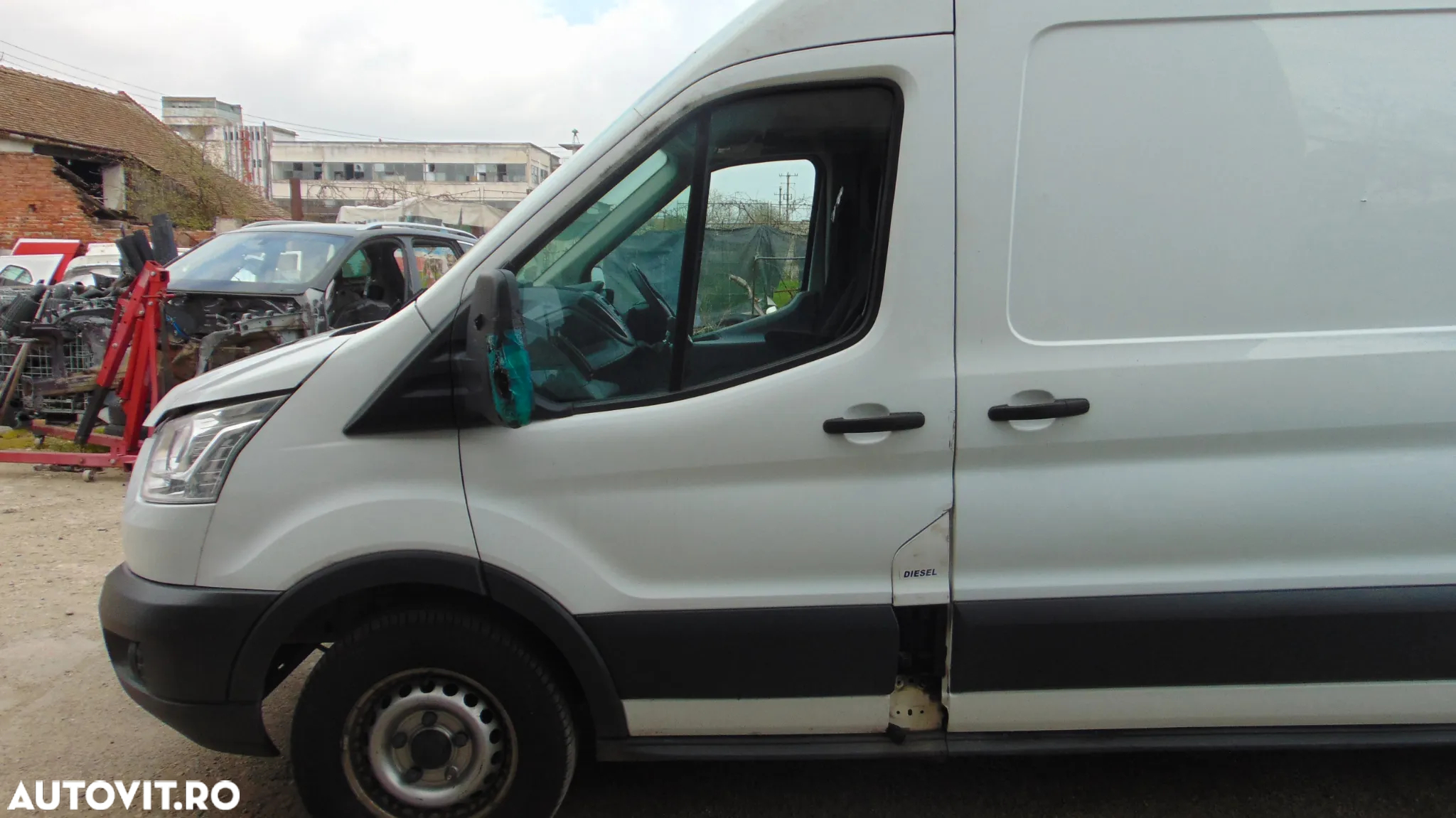 Usa Ford transit dupa 2014 usi fata stanga dreapta albe dezmembrez - 3