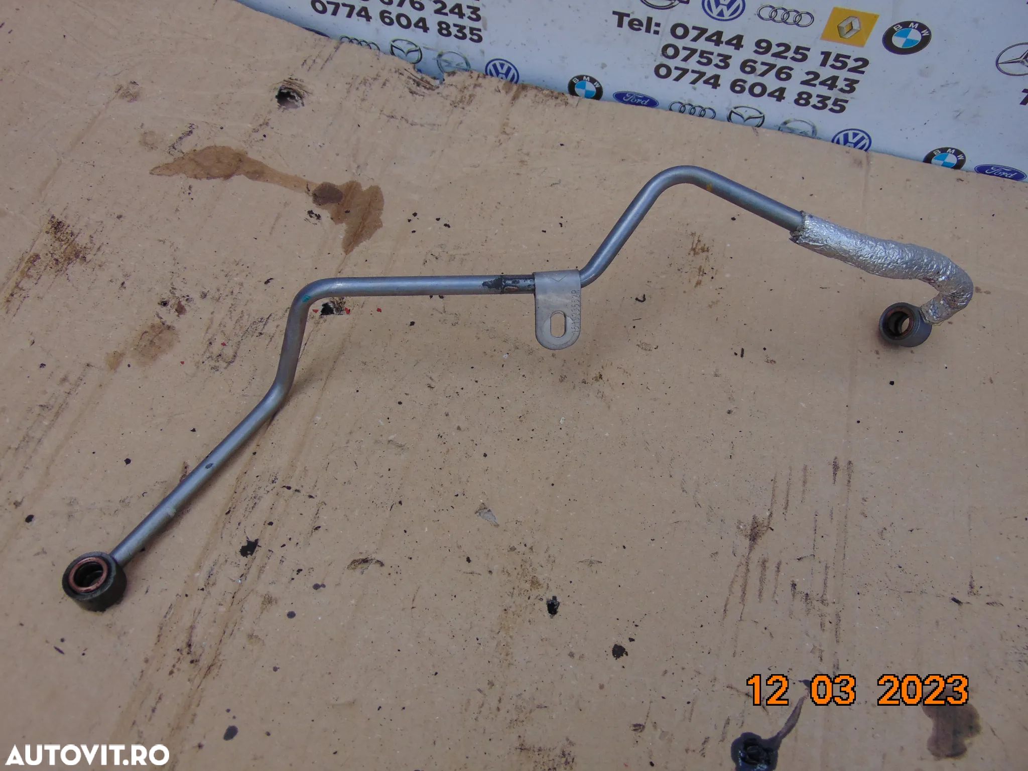 Conducta ulei Renault Master 2.3 euro 6 Opel movano conducta teava ulei motor turbina - 1