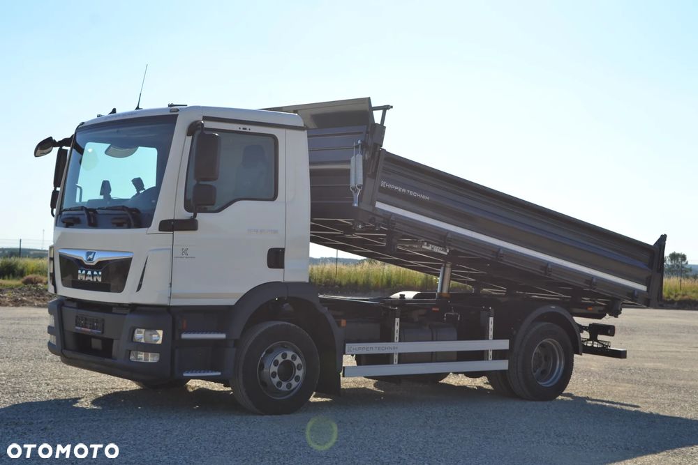 MAN TGM 15.290 Nowy 3-stronny WYWROT Kiper Wywrotka Blokada mostu Duża ładowność - 14