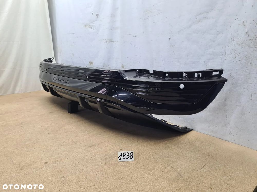 AUDI E-TRON S-LINE DOKŁADKA SPOILER ZDERZAK DYFUZOR TYŁ TYLNY 4KE807835J - 2