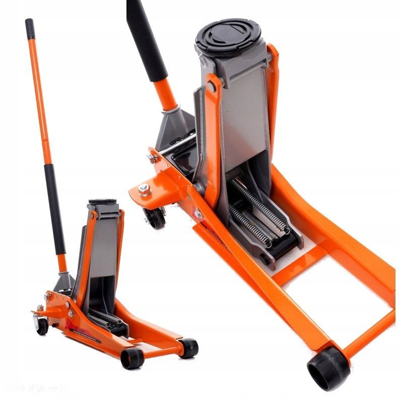 PODNOŚNIK HYDRAULICZNY ŻABA LEWAREK SAMOCHODOWY 4T 133-465mm NISKOPROFILOWY - 1