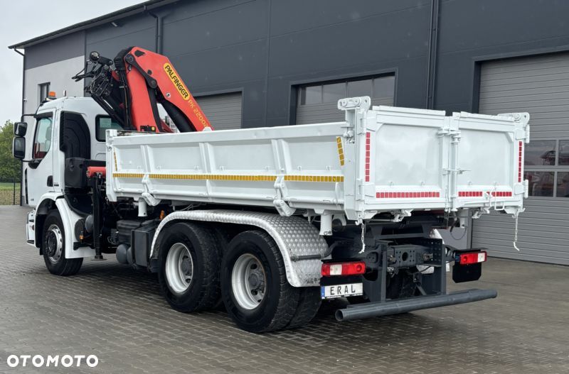 Renault Premium  Wywrotka 6x4 Kipper Hydroburta  HDS Palfinger PK 22002 EH Pojazd Specjalny - 7