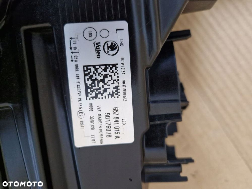 LAMPA LEWA Skoda Scala 2019 CRYSTAL LIGHTING ORYGINAŁ - 8