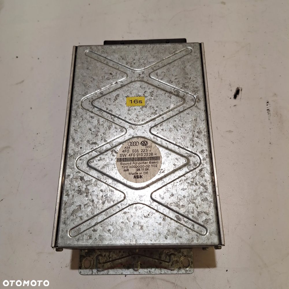 WZMACNIACZ RADIA AUDI A6 C6 4F0910223B 4F0035223 - 1