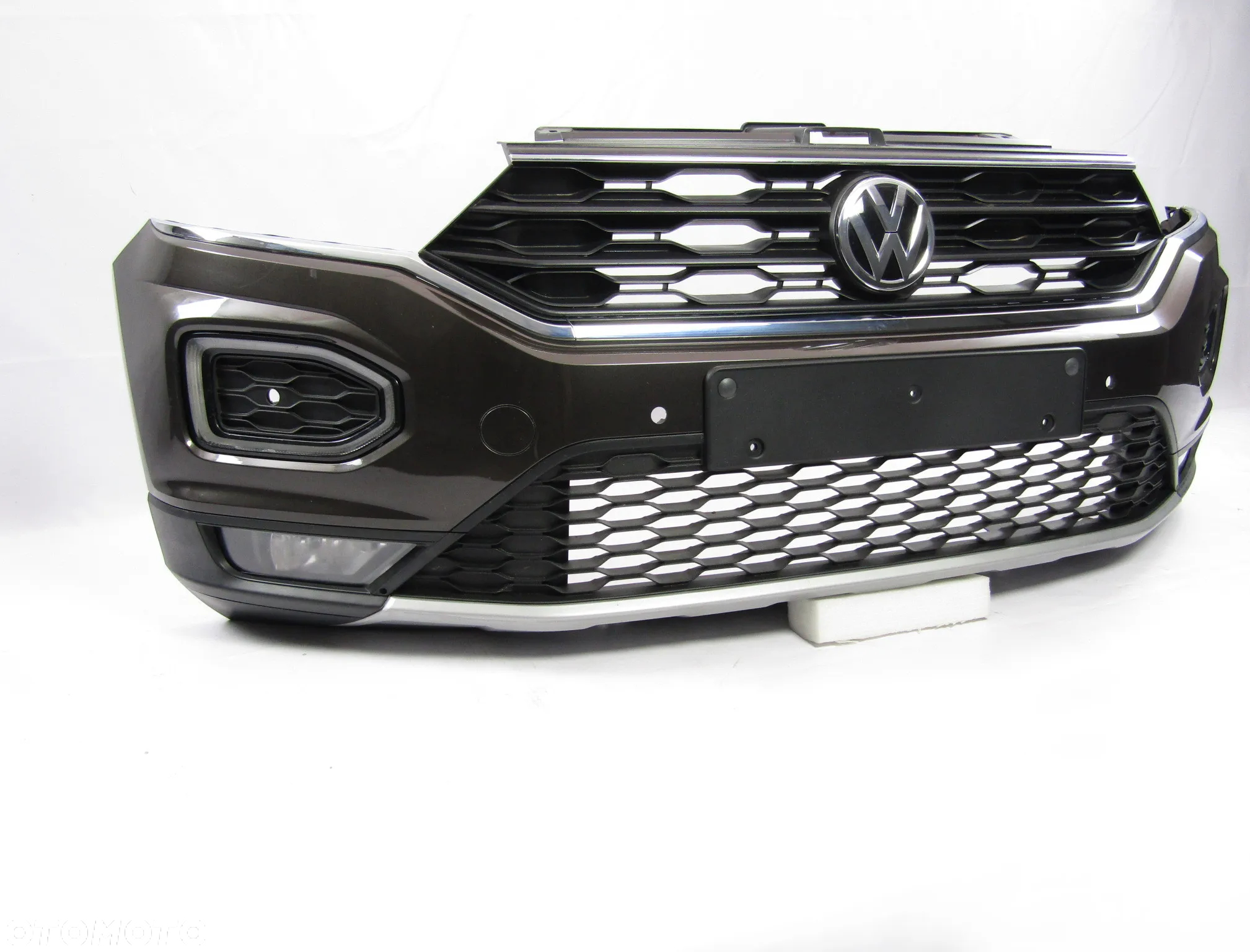 Zderzak przedni VW T-ROC 17 - 22 Pdc-4 Kod lakieru LB8R - 2