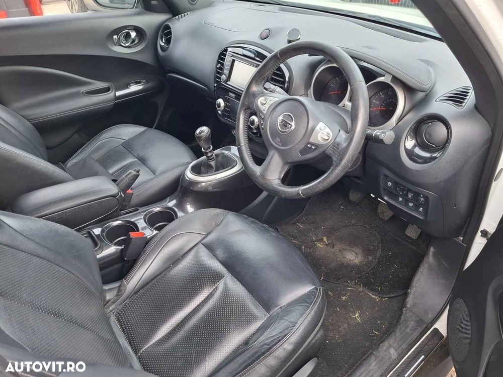Bare Spate Nissan Juke 2015 Hatchback Alb - 5