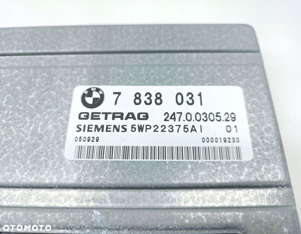 STEROWNIK SKRZYNI BIEGÓW BMW E60 E61 E63 7838031 5WP22375A - 3