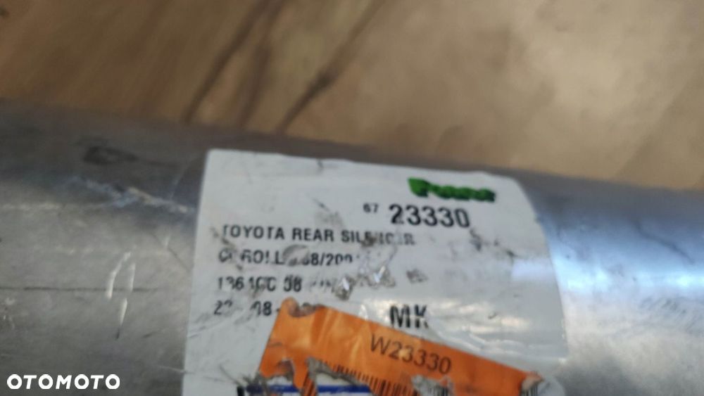 TŁUMIK ŚRODKOWY TOYOTA COROLLA E12 1.4D 04- NOWY - 5