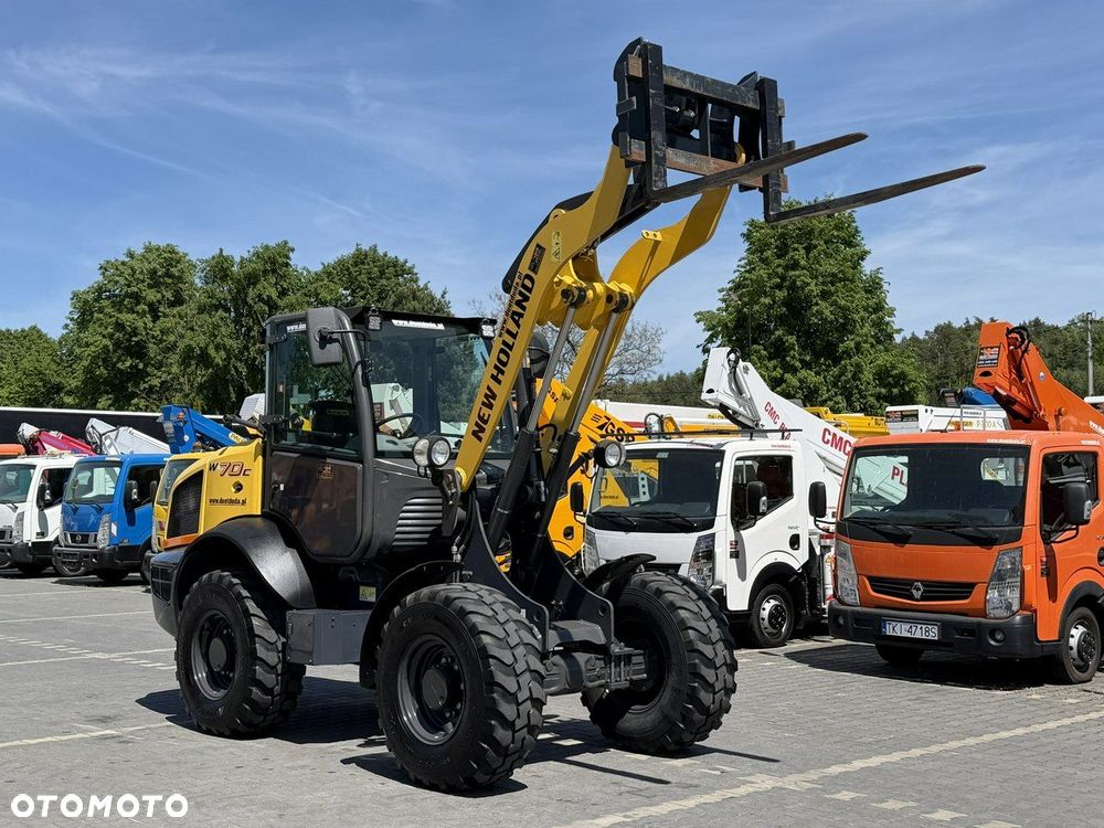 New Holland W70C Compact Widły + Łyżka Jak Nowa 1000 mth Klimatyzacja - 2