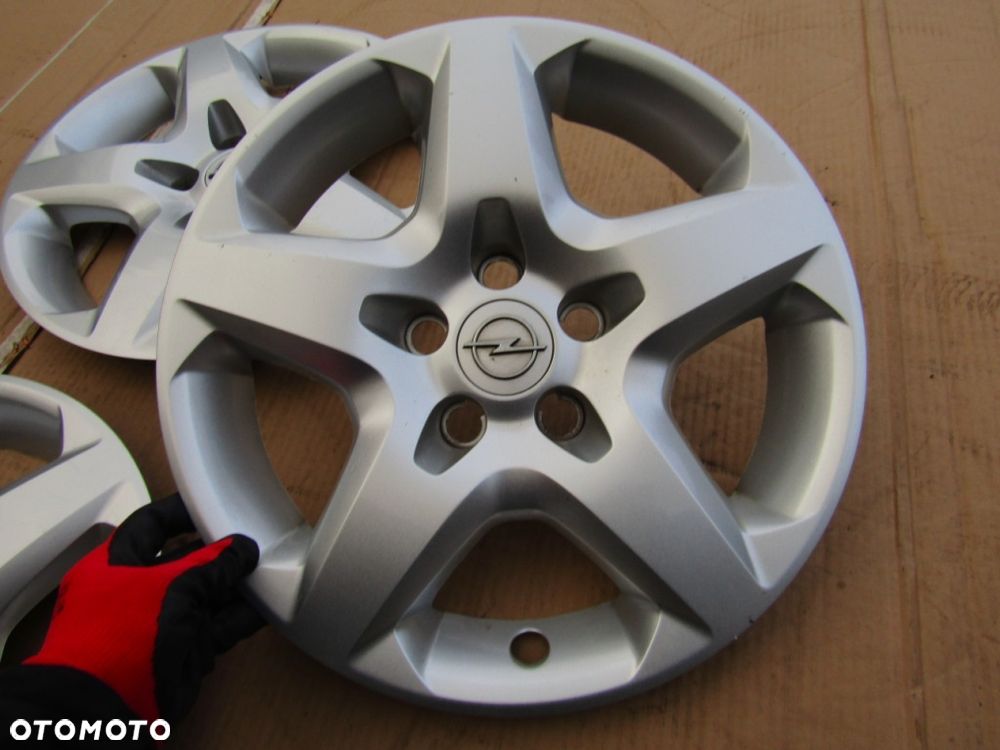4x Kołpaki 16 Strukturalne Opel Astra H III Zafira B Vectra C Meriva A B - 13