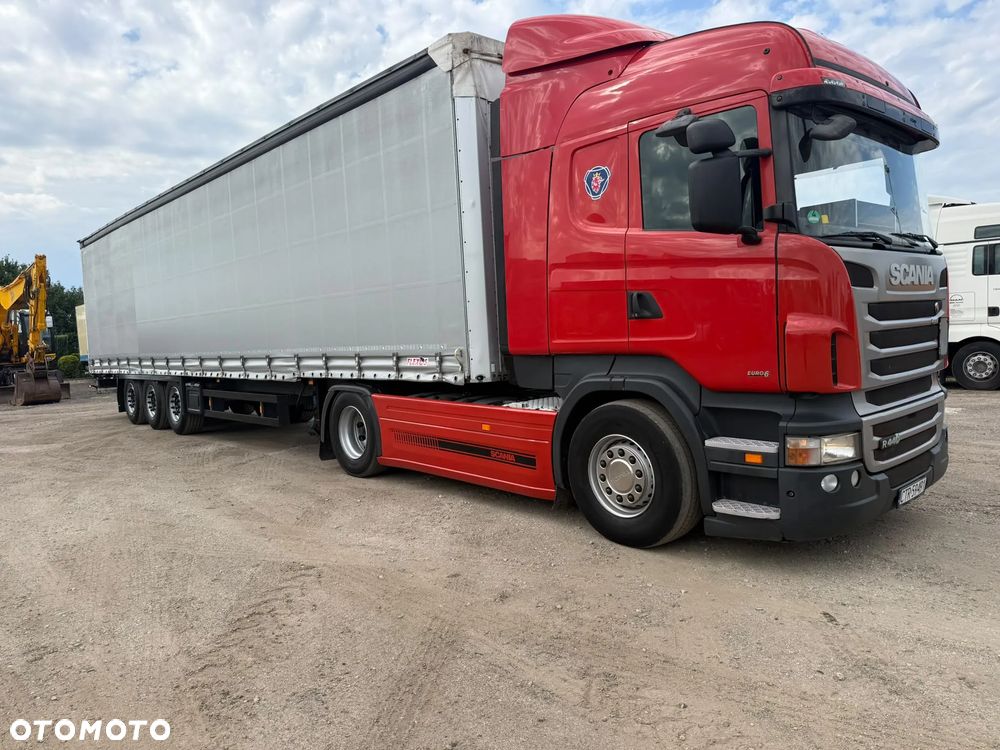 Schmitz Cargobull Firanka SCHMITZ STANDARD 2019 rok, świeżo sprowadzona * OPONY 90 % - 4