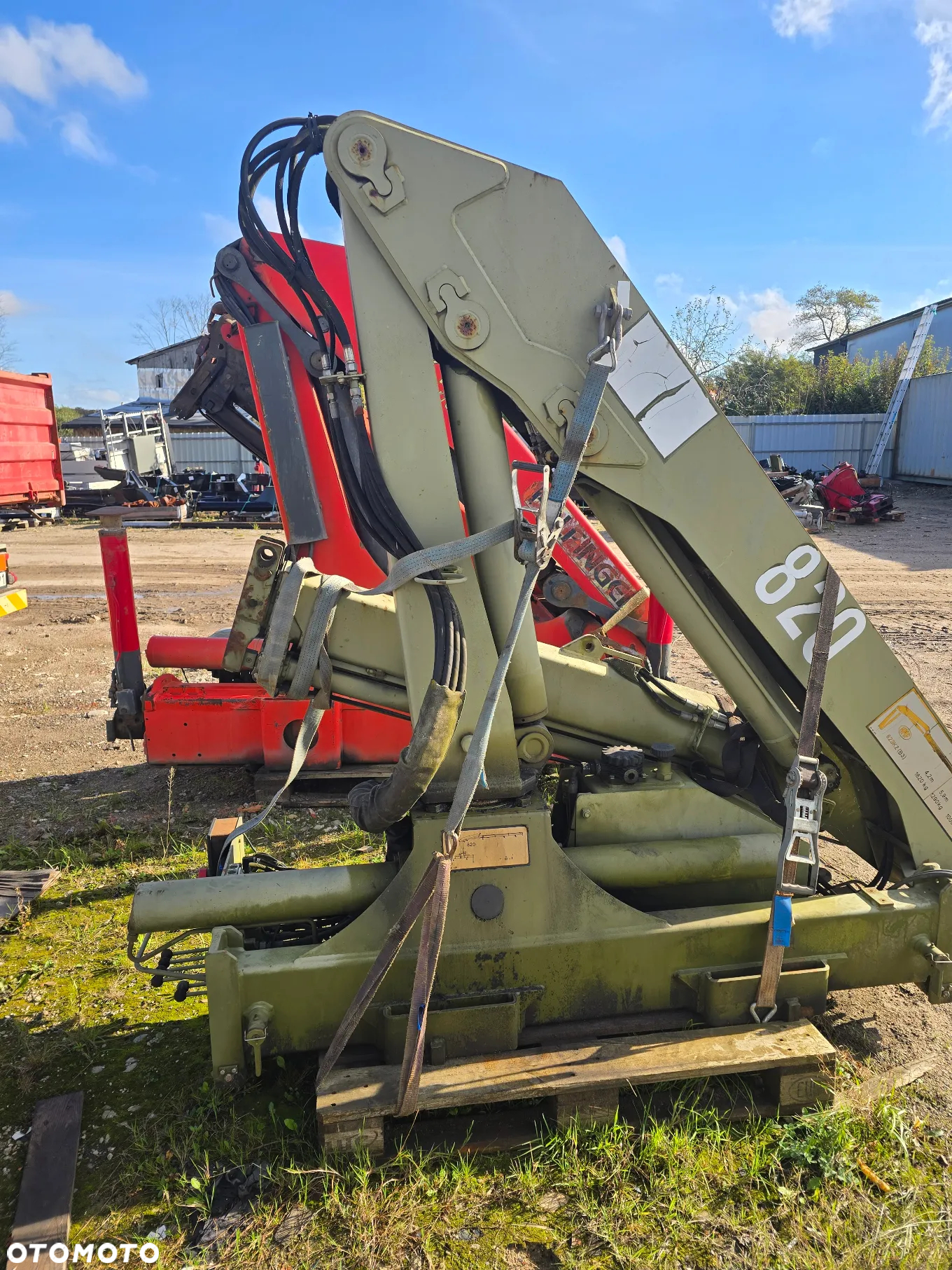 Żuraw HDS HMF 820 - 3