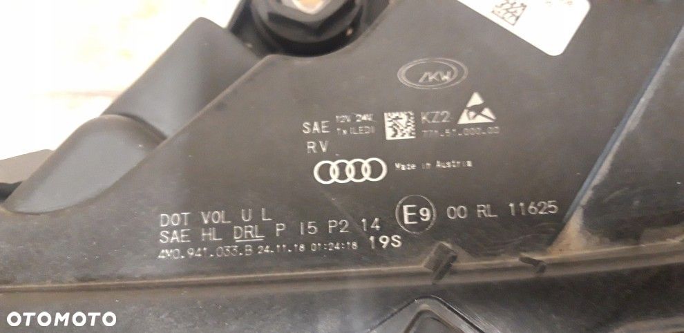 audi q7 4m0 941 033b/34b full led ameryka usa kompletne z modułami - 8