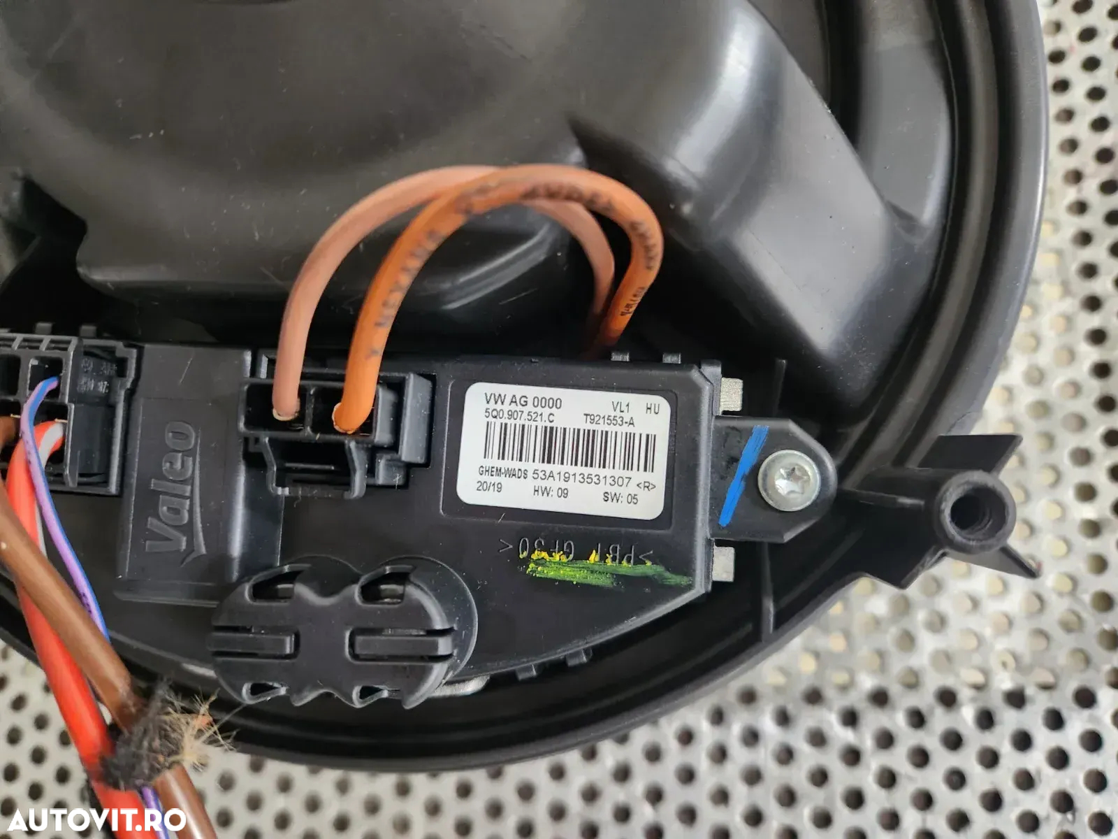 Rezistenta Trepte Ventilator Habitaclu Vw Seat Skoda T-Roc T-Cross Tiguan Polo Golf Cod 5QC Dezmemb - 2