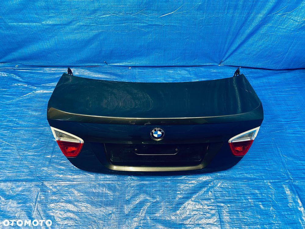 KLAPA TYŁ TYLNA BAGAŻNIKA KOMPLETNA BMW E90 SEDAN LIFT 08R ; LAKIER A22 ORYGINAŁ EUROPA - 1