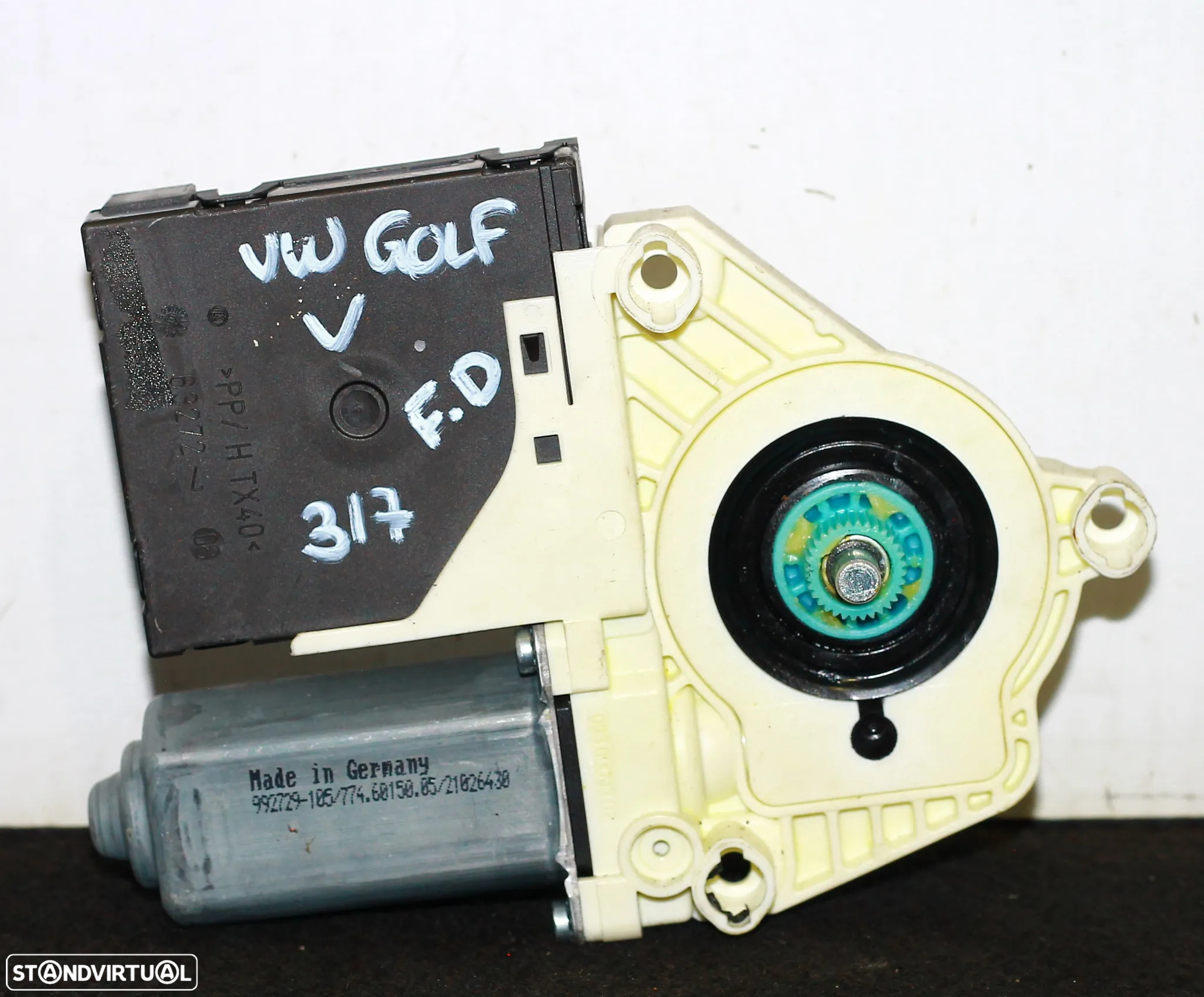 MOTOR ELEVATÓRIO DO VIDRO DIANTEIRO DIREITO VW GOLF V - 2