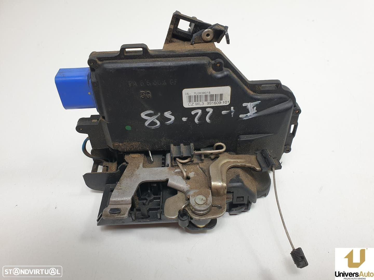 FECHADURA PORTA TRASEIRA ESQUERDA VOLKSWAGEN TOUAREG 2005 -7L0839015 - 2