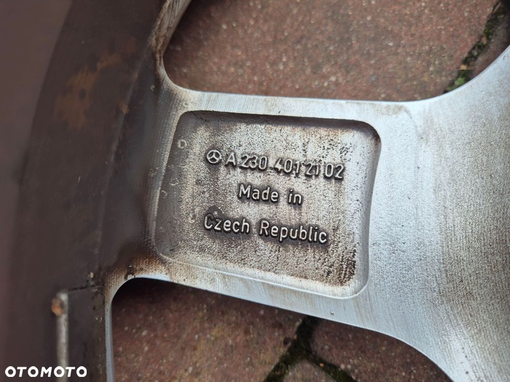 felgi aluminiowe alufelgi amg mercedes sl r230 - 7