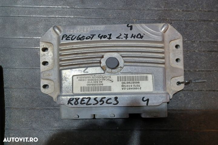 Calculator motor ECU  9658798780 - 2.7 HDI  9658798780 - 2.7 HDI Peug - 1