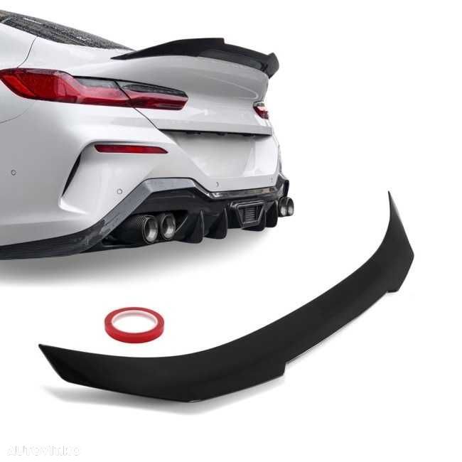 Eleron Portbagaj Lip Codita BMW G16 F93 Gran Coupe, PSM, Negru Lucios - 1