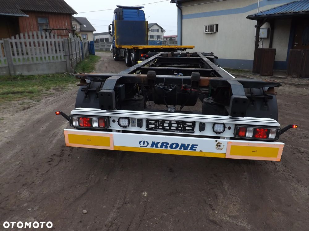 Krone przyczepa krone bdf rama mega koła 19.5'' - 3