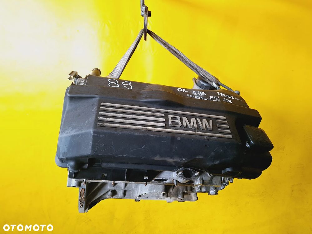 SILNIK BMW E46 2.0 BENZYNA KOD SILNIKA: 75163280AAB NR89 - 1