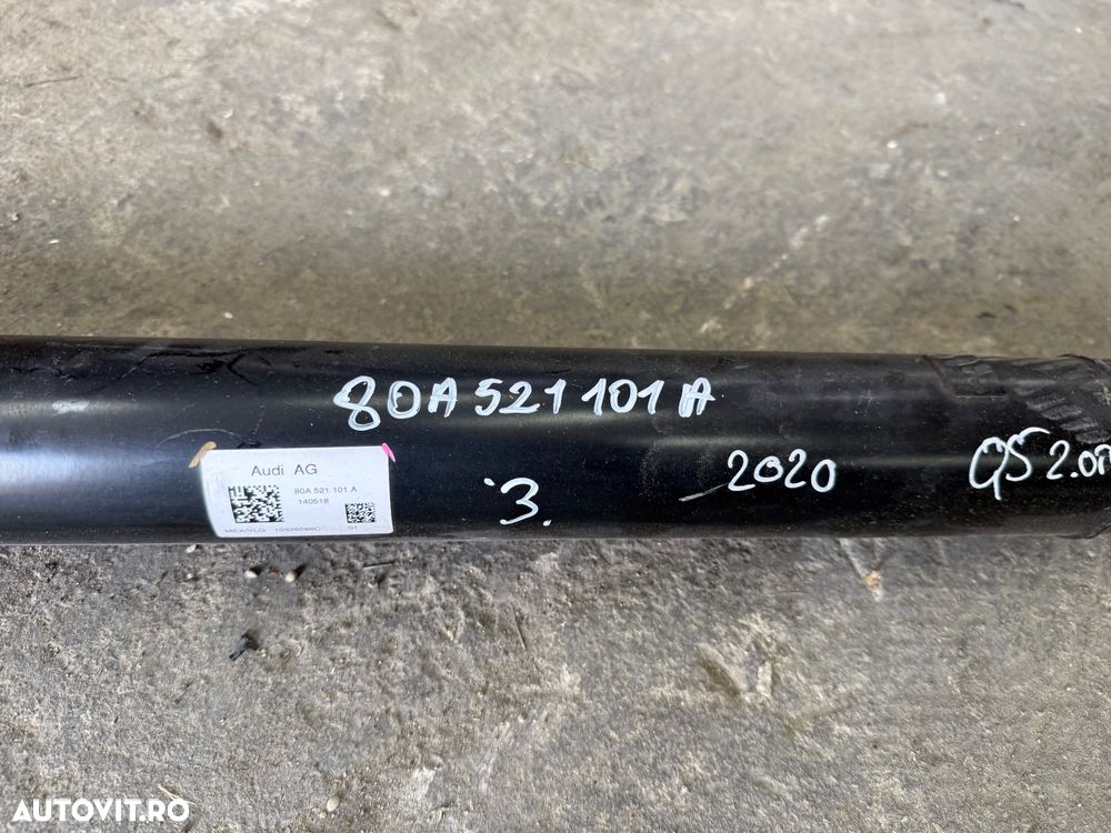 Cardan AUDI Q5 FY an 2017-2025 cod 80A521101A - 2