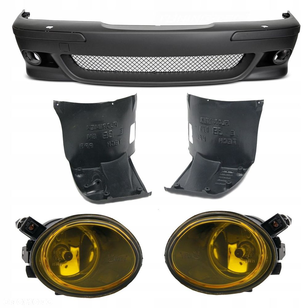 Zderzak Przod Kpl Halogeny Nadkola spryskiwacze M5 M-pakiet Bmw 5 e39 96-05 - 1