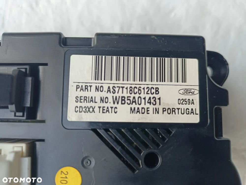 PANEL NAWIEWU KLIMATYZACJI GALAXY MK3 S-MAX - 3