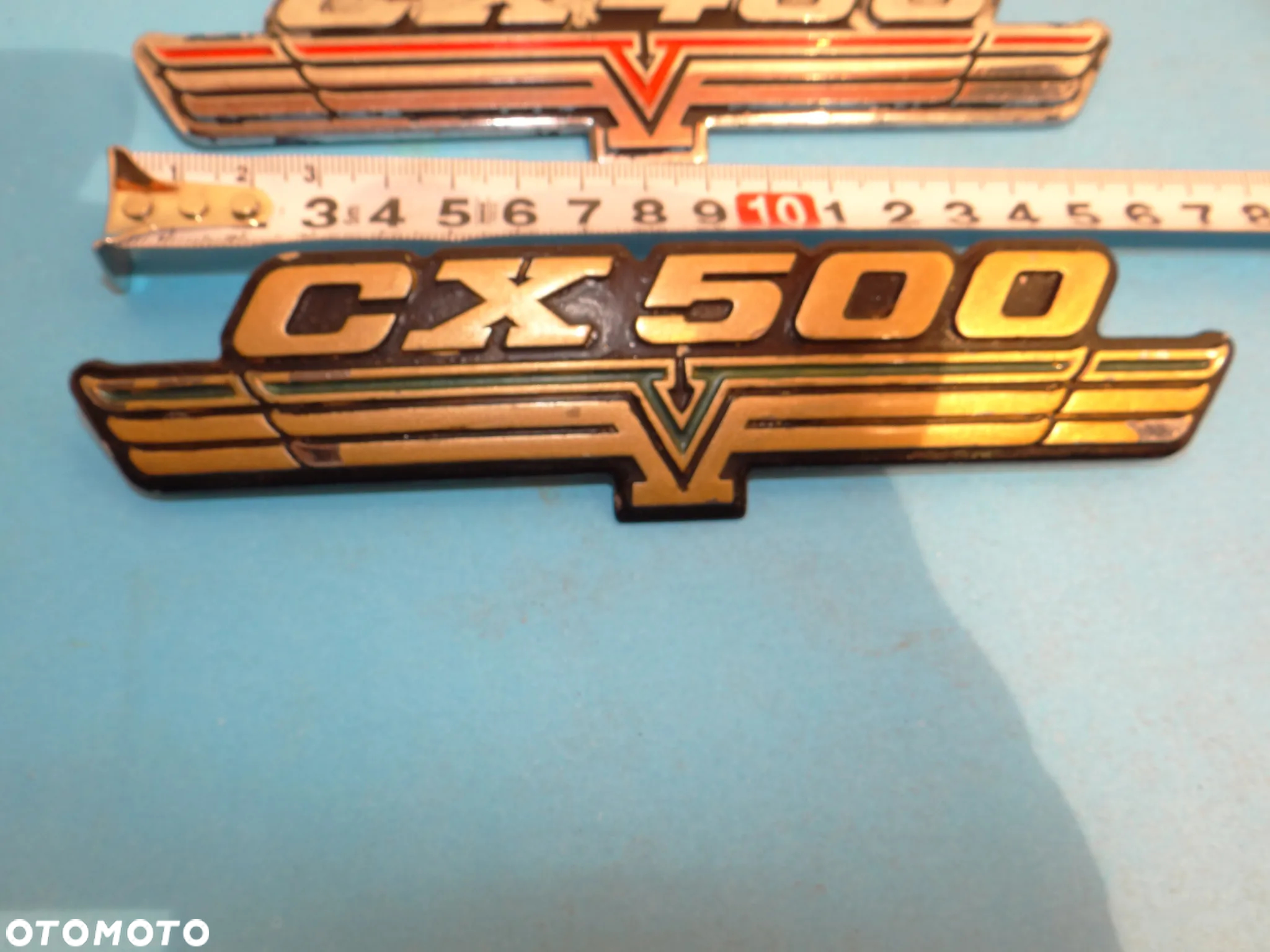 H009 HONDA CX 500 400 EMBLEMAT ZNACZEK NA BOCZEK OSŁONĘ - 9