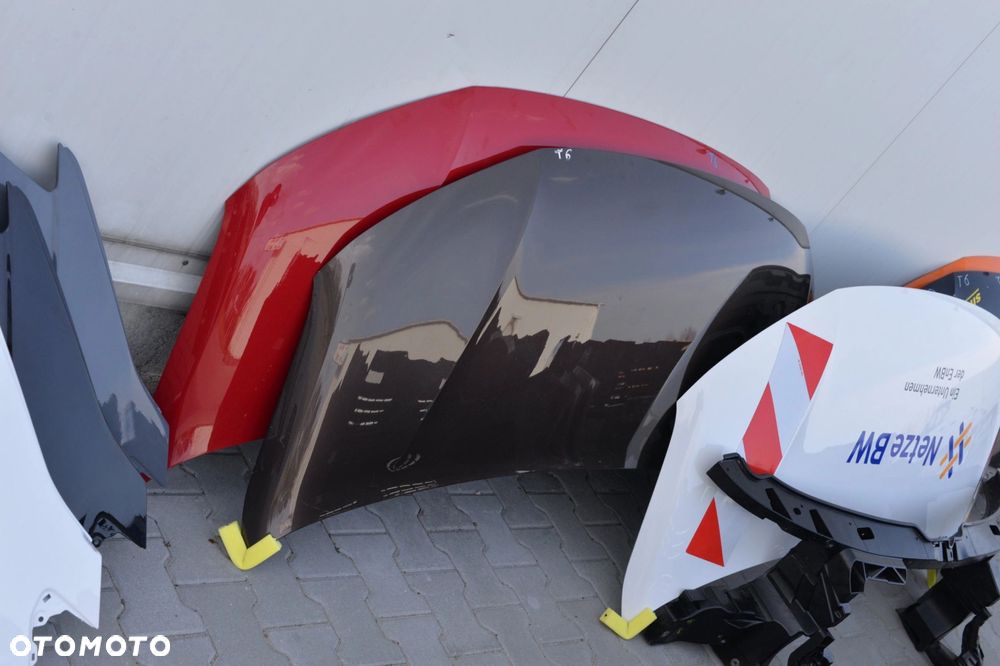 MASKA ZDERZAK BŁOTNIK LAMPA H7 XENON LED PAS BELKA VW TRANSPORTER T6 - 6