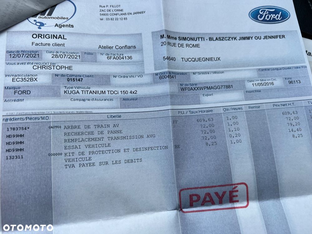 Ford Kuga 2.0 TDCi 2x4 Titanium - 34