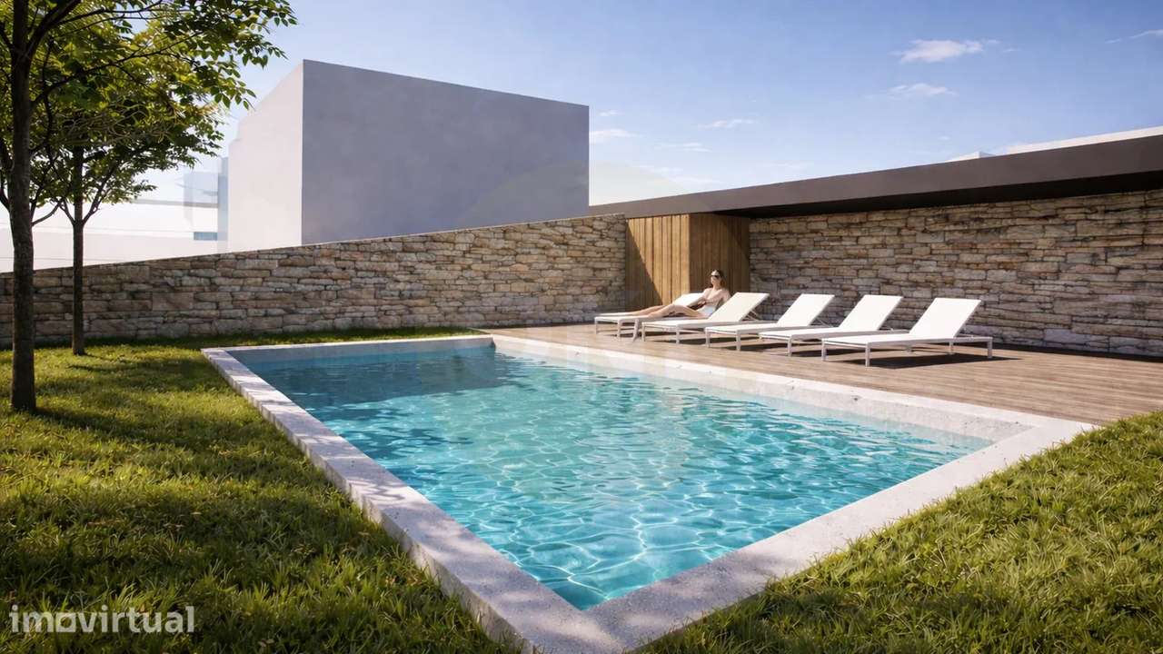 T2 com Terraço e Piscina | Paços de Ferreira | 299,000€ - Grande imagem: 4/27