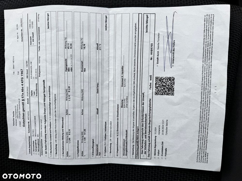 Volkswagen Touran 1.6 TDI SCR BlueMotion Technology Trendline - 13