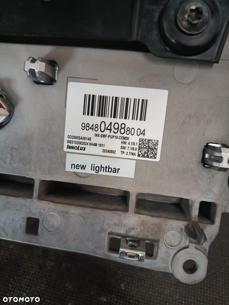 OPEL ASTRA L VI WYŚWIETLACZ LICZNIK EKRAN 984804988004 - 2