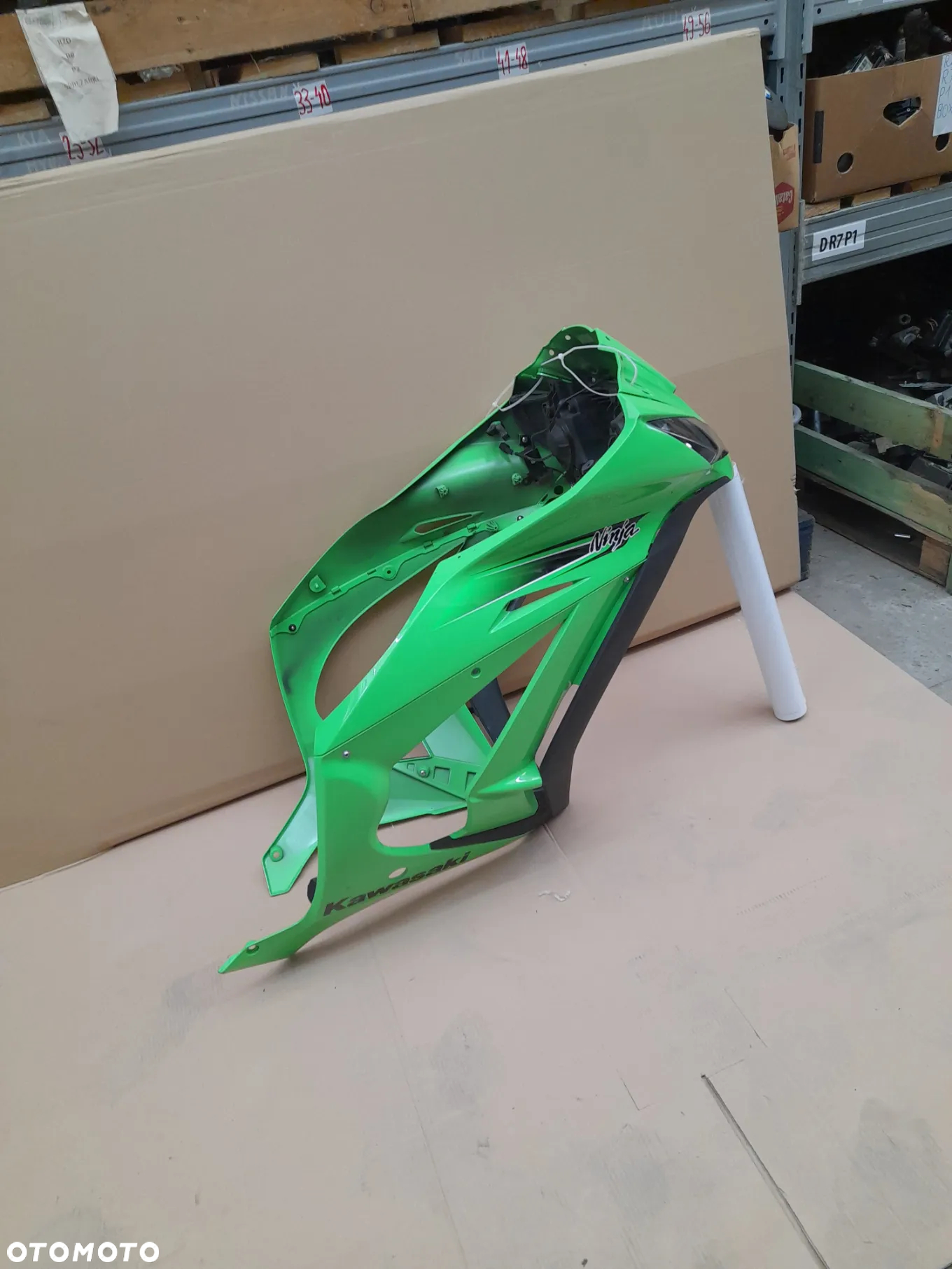 Kawasaki ZX-10R 1000 Ninja (2011 - 2015) KOMPLET OWIEWEK CZASZA BOK LAMPA! NOWY! oryginalny! - 9