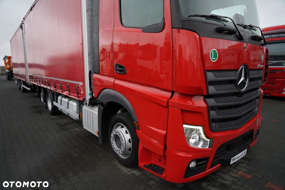 Mercedes-Benz ACTROS 2545 / ZESTAW TANDEM 120 M3 / PRZEJAZDOWY / 6x2 / BIG SPACE / WIELTON / 2021 - 7