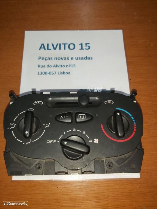 Controlo Sofagem Climatronic Peugeot 206 2001 - 1