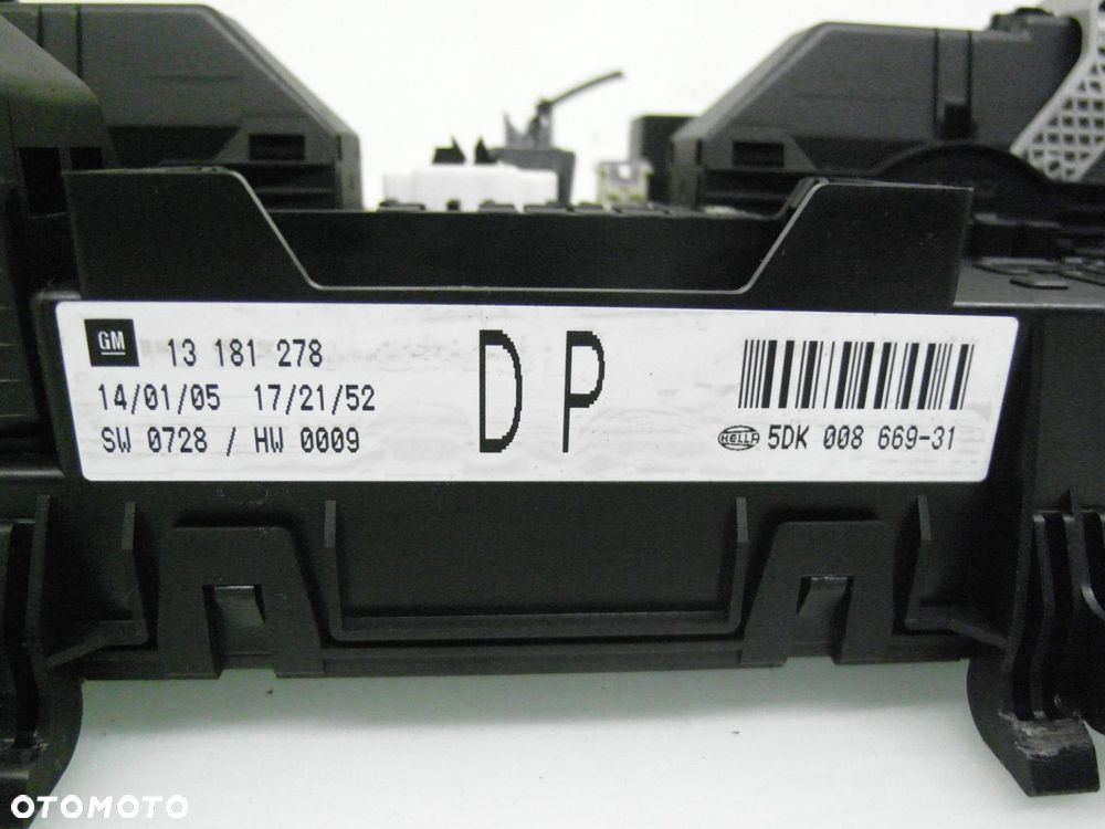 STACYJKA STEROWNIK OPEL ASTRA III H 1.6 - Z 16 XEP 12230740 13172010 - 5