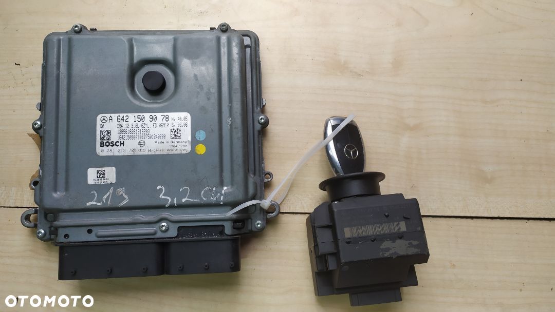 MERCEDES cls 219 3.2 CDI sterownik komputer ECU 6421509078 zestaw stacyjka klucz - 1