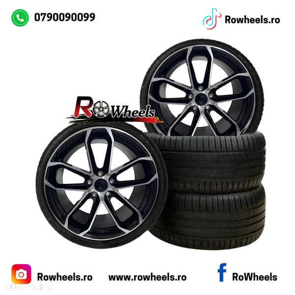 Jante Porsche 21 R21Panamera porsche cayenne negru lucios PORSCHE jante cu anvelope vara/iarna